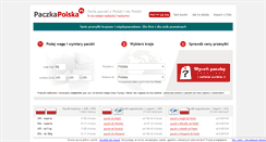 Desktop Screenshot of paczkapolska.pl