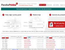 Tablet Screenshot of paczkapolska.pl